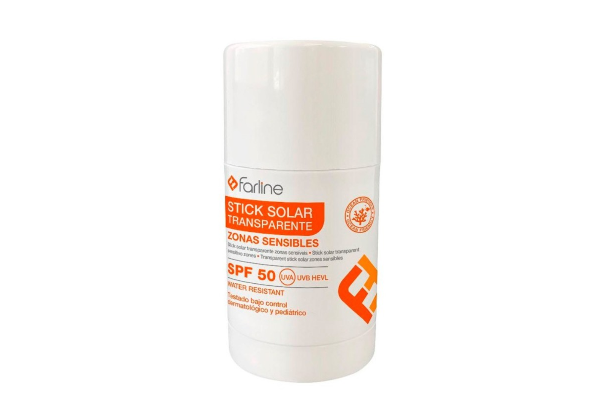 FARLINE STICK SOLAR TRANSPARENTE SPF 50 1 ENVASE 15 ML