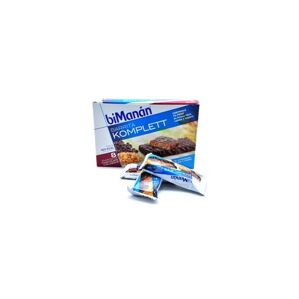 BIMANAN BEKOMPLETT SNACK 8 BARRITAS 35 G SABOR