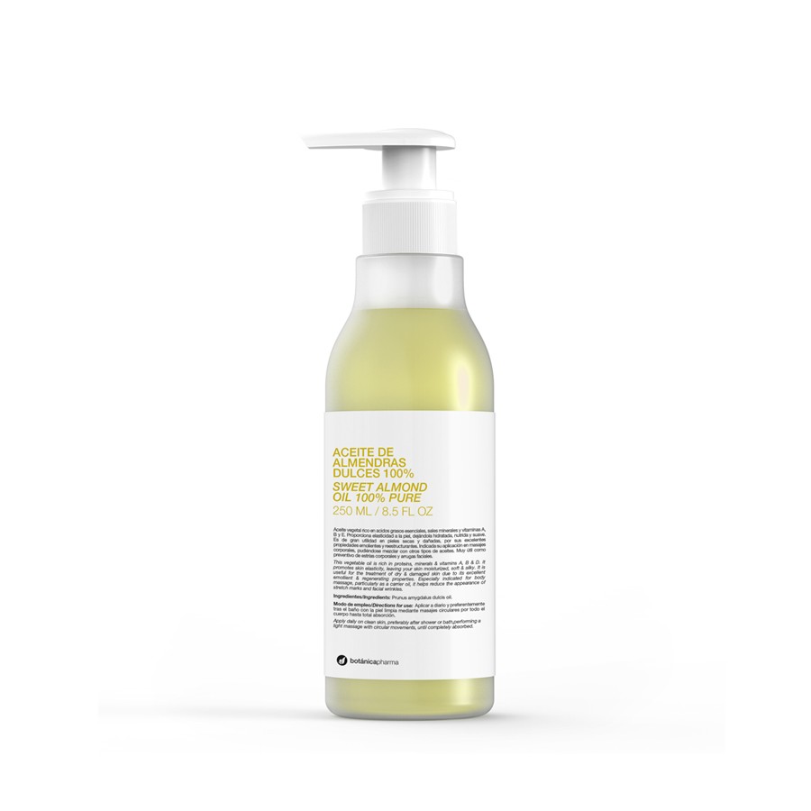 ACEITE DE ALMENDRAS DULCES BOTANICAPHARMA 1 ENVASE 250 ML